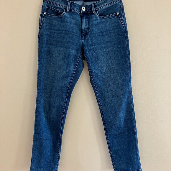 J. Jill Authentic Fit Slim-Leg Jeans, sz 4 - Picture 3 of 7